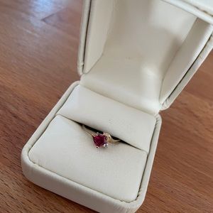 Garnet ring